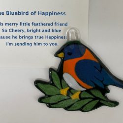 Blue Bird of Happiness Ornament